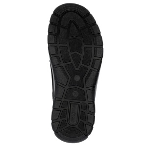Pantofi barbati negru casual piele naturala cu talpa joasa Rieker 03656-00-Negru