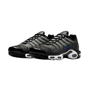 Pantofi barbati negru sport textil cu talpa groasa Nike Air Max Plus HM0709-100-Negru