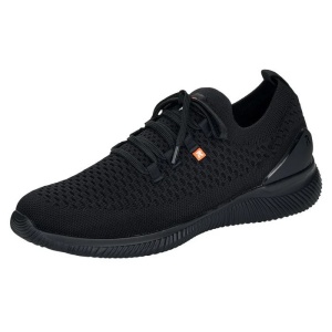 Pantofi barbati negru sport textil cu talpa joasa Rieker 07402-00-Negru