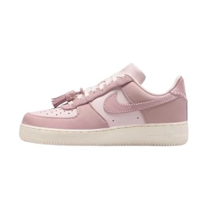 Pantofi dama, roz, sport, piele intoarsa, cu talpa groasa, Nike WMNS Air Force 1 07 IB4654-661-Roz