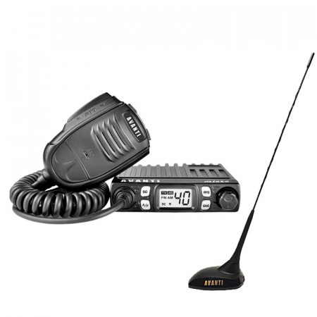 Promotie Statie Radio CB Avanti Micro + antena CB Avanti Aldo