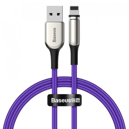 Cablu magnetic Lightning Baseus Zinc 2A 1m (violet)