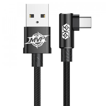 Cablu USB Type-C 90 grade Baseus MVP Elbow 2A 1m - negru