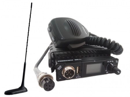 Promotie statie radio CB President Bill + antena CB President Virginia