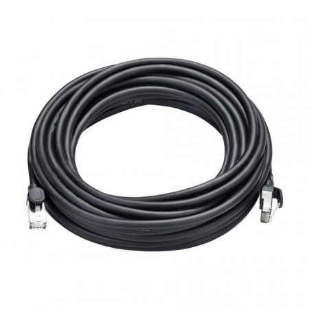 Cablu retea Baseus High Speed, Ethernet RJ45, Gigabit, Cat.6, 10m (negru)