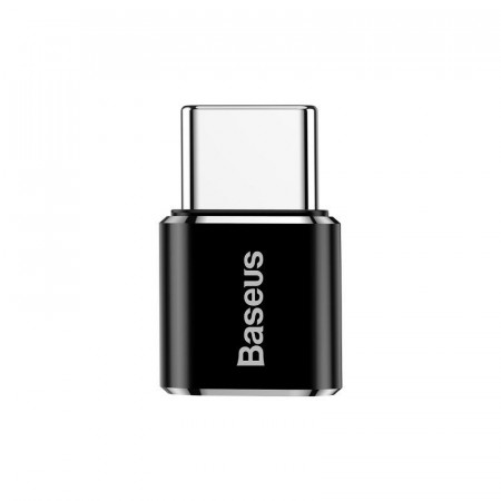 Adaptor Baseus Micro USB la USB Type-C - negru