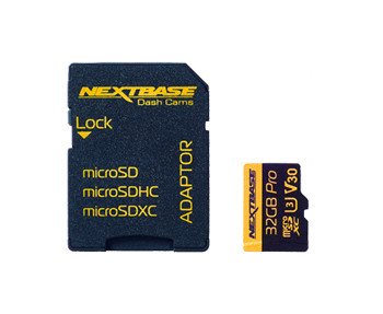 Card micro SD 32GB U3 cu adaptor Nextbase NBDVRS2SD32GBU3