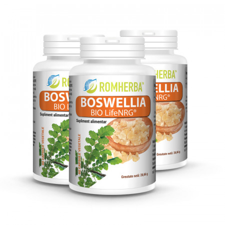 Boswellia Bio LifeNRG Izvor de Sănătate 3 flacoane (recomandat)