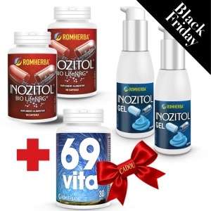 Black Friday Super Oferta 2 Inozitol + 2 Inozitol Gel + 1 69 VITA CADOU