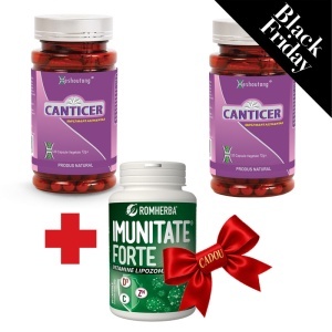 Black Friday Super Oferta 2 Canticer +1 Imunitate Forte CADOU