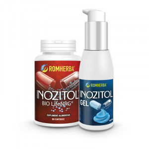 Inozitol de la ROMHERBA si Inozitol Gel de la ROMHERBA