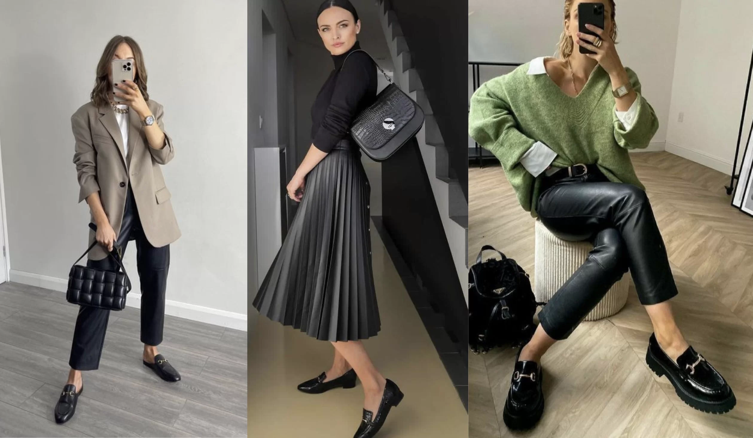 Cum asortezi pantofii de piele cu ținutele office