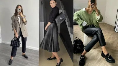 Cum asortezi pantofii de piele cu ținutele office