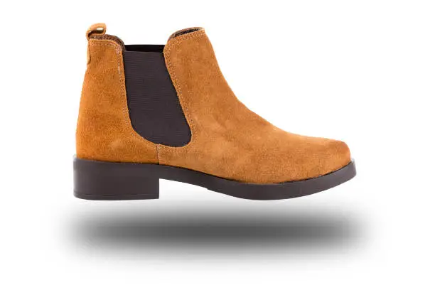 Chelsea boots din piele maro