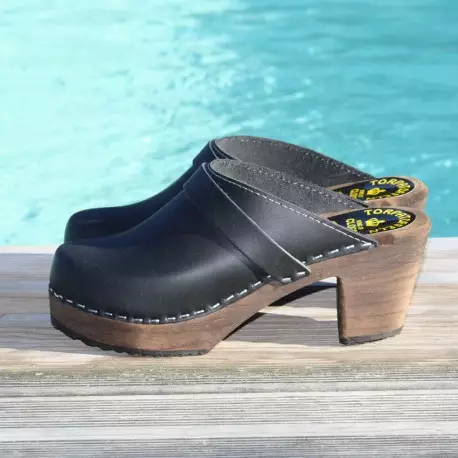 sabot de dama cu talon 7cm linga piscina