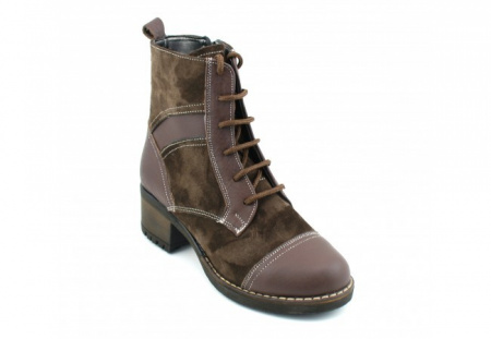 Ghete dama casual din piele naturala cod G37M - Img 4