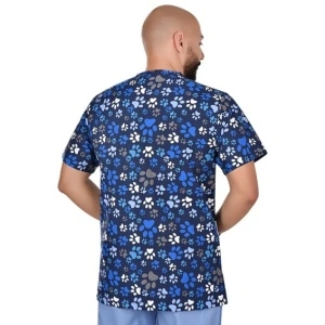 Bluza medicala Lorenzo cu labute
