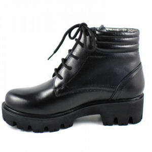 Bocanci dama piele naturala Negri sport-casual