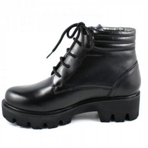 Bocanci dama piele naturala Negri sport-casual