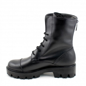 Bocanci negri dama piele naturala sport-casual