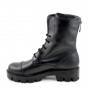 Bocanci negri dama piele naturala sport-casual
