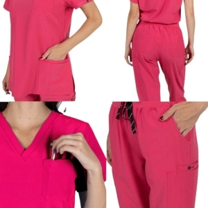 Costum medical Bella - ciclam