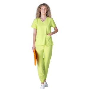 Costum medical Eva dama - green apple