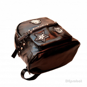Geanta dama Good Mood - Rucsac negru dama cod 7174N - Img 5