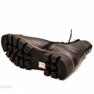 Ghete negre dama casual-elegante din piele naturala