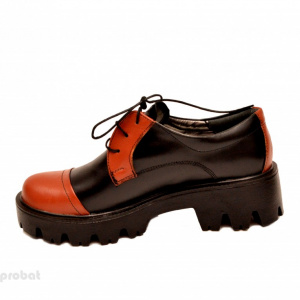 Pantofi dama lucrati manual din piele naturala