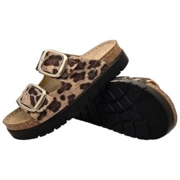 Papuci Doss 617 animal print - dama