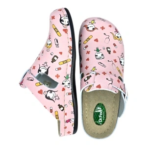 Saboti medicali Dr Feet 1014 medical pink - dama