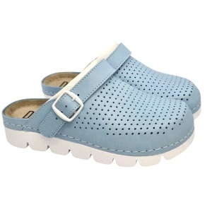 Saboti medicali Dr Feet 9014 albastru deschis - dama