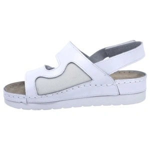 Sandale Doss 518 alb - dama - pentru picior cu monturi