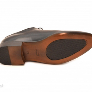 39 - Pantofi barbati piele naturala negri casual-eleganti cod P65N - LICHIDARE STOC 39 - Img 6