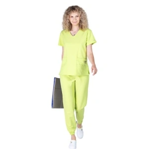 Costum medical Eva dama - green apple