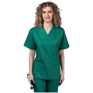 Costum medical PREMIUM unisex - verde forest