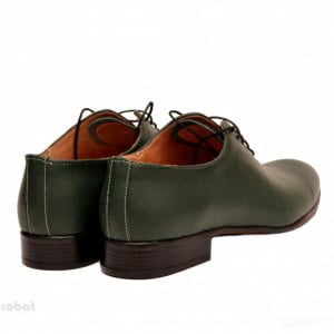 Pantofi barbatesti verzi piele naturala casual-eleganti