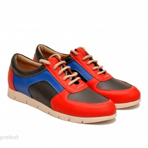 Pantofi dama adidasi sport-casual din piele naturala cod P97