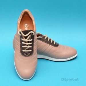 Pantofi sport dama piele naturala bej