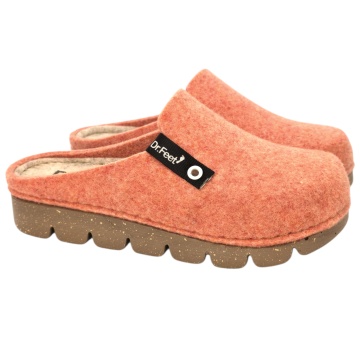 Papuci de casa Dr Feet 1107 portocaliu - dama