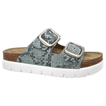 Papuci Doss 617 blue snake - dama