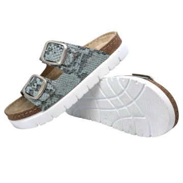 Papuci Doss 617 blue snake - dama