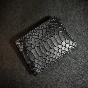 Portofel Clasic Sarpe Negru