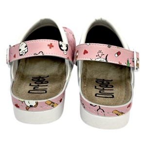 Saboti medicali Dr Feet 9010 medical pink - dama