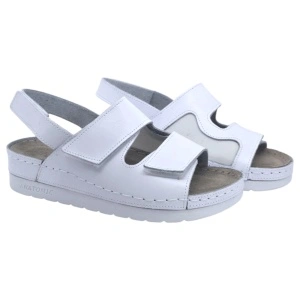 Sandale Doss 518 alb - dama - pentru picior cu monturi