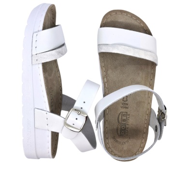 Sandale Doss 599 alb - dama