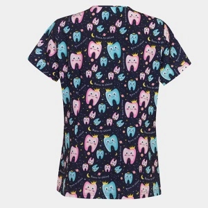 Bluza medicala albastru - Born to shine