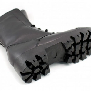 Bocanci negri dama piele naturala sport-casual