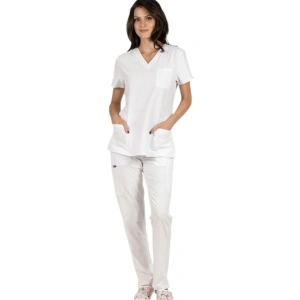 Costum medical Bella - alb